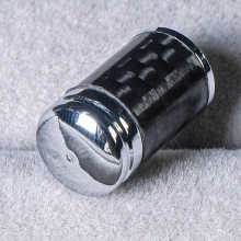 4pcs Carbon Fiber Car Tire Stem Air Valve Caps