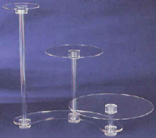 acrylic cake display