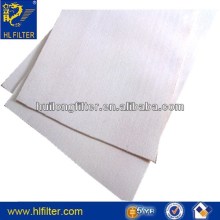 PP PE multifilament non woven needle felt micron filter cloth / filter element/filter media materials