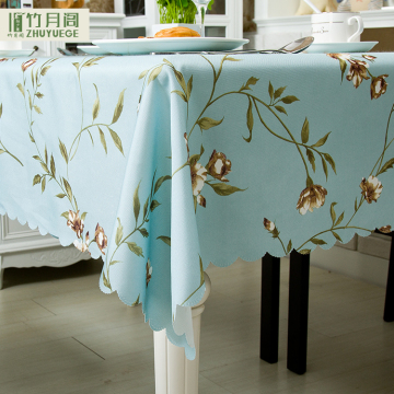 2017 New Design Polyester Printed High End Fabric Wedding Tablecloths