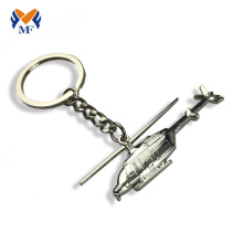Custom metal airplane keychain