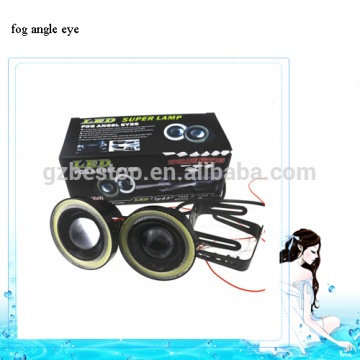 Angle eye fog light LED Fog Light with COB DRL 12v led car light