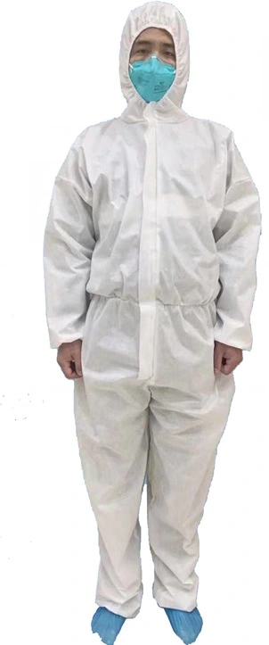 Disposable Protective Clothing Overall Isolattion Gowm with Ce FDA