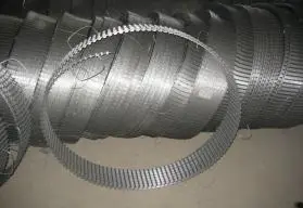 15 M Per Roll Hot DIP Galvanized Concertina Razor Wire