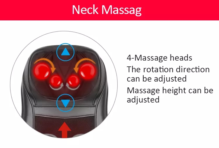 2019 popular products full body car home massage seat cushion with heat