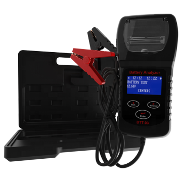 Automotive Car Battery Load Tester with Printer Analyzer BTT-03