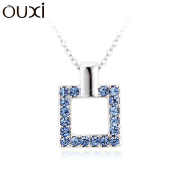 OUXI 2015 genuine austrian crystal jewelry &ouxi jewelry made with Austrian crystal