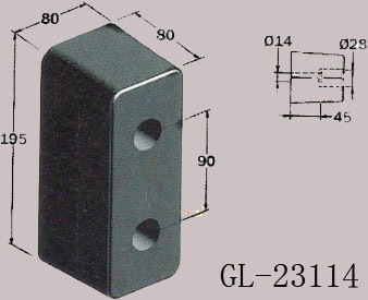 Heavy Duty Truck Rubber Buffer