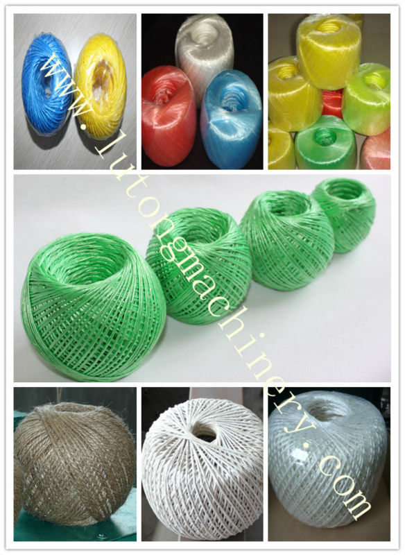 plastic/pp raffia yarn ball winding machine cotton jute twine ball making machine