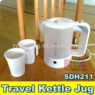 Kettle Travel Cordless Electric Jug Kitchen Appliance 0.5 Litre Tea