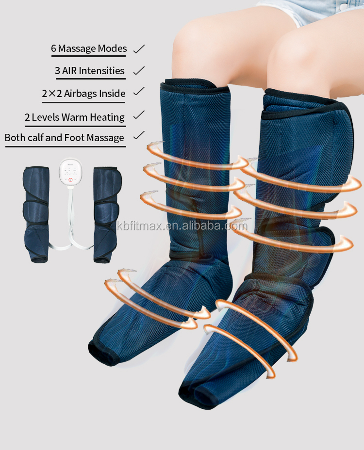 new mini pneumatic compression device foot massager for sports recovery