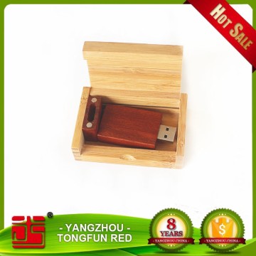 Bamboo USB Stick Wood Promotional Book New Product Book Style USB 2.0