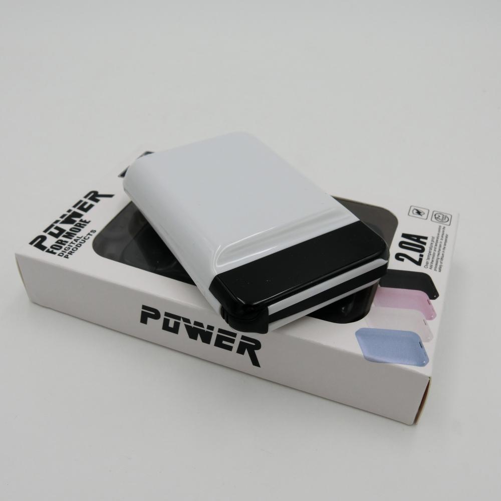 mini power bank laddare med LED