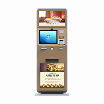 Dual-Screen Hotel Check-in Self Service Kiosk