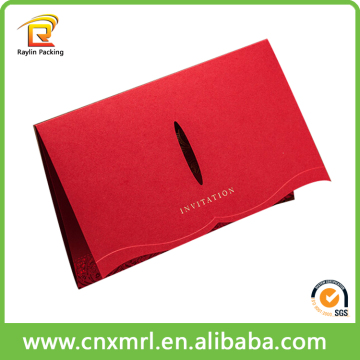 Luxurious wedding invitation card,Chinese wedding invitation card 2016