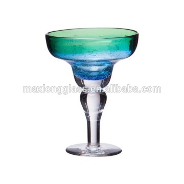 Handmade Rustic Style blue and green Margaret Glass