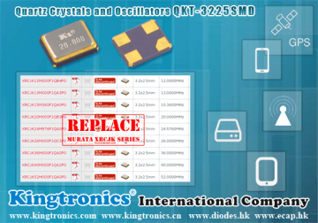 Kt Kingtronics Quartz Crystals and Oscillators Replace Murata XRCJK Series