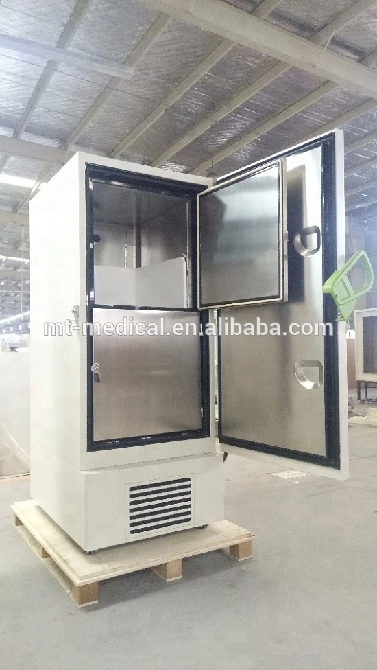 Lab Medical Equipment Vertical Type -86 Degree Ultra Low Temperature Freezer