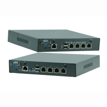 4 LAN Atom D525 Desktop Mini Chassis Networking Security Firewall Appliance
