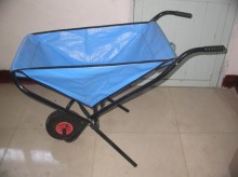 china garden folding wheelbarrow with metal frame
