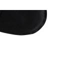 Velvet round pouch with black string