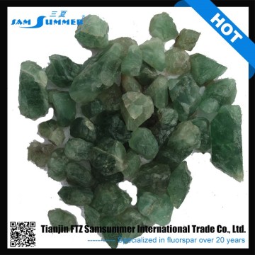 Used in cement golden factory high quality fluorspar lumps