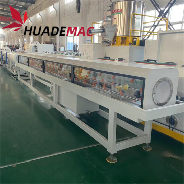 CE certificate polypropylene HDPE PE water distribution pipe extruder machine