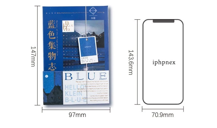 30PCS Per Set Firworks Printing Design Paper Post Card