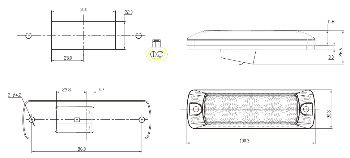 أضواء الجدار LED الداخلية LED Wall Interior Lights
