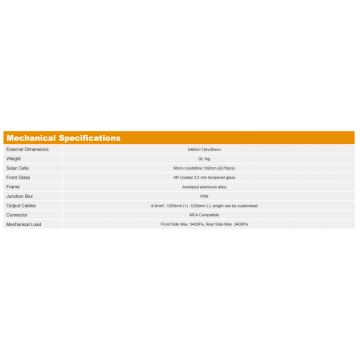 Panel Solar Mono Jualan Panas 595W 182mm 156cells