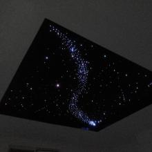 LED Fiber Optic Twinkle Star Pop Ceiling Designs for Lobby