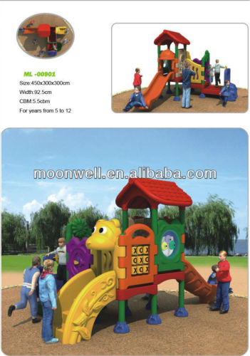 Kids playground approved outdoor plastic toys Beautiful and Novel Design Outdoor Playground Toys