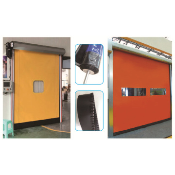 Industrial Automatic PVC Freezer Zipper Door