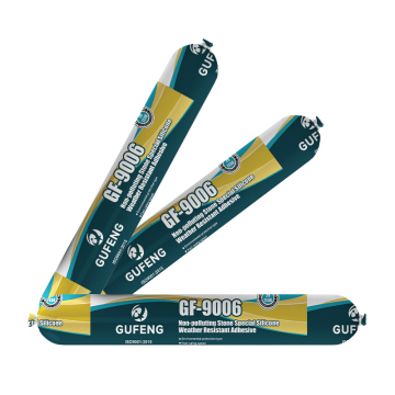 Weather-resistant silicone adhesive with strong adhesive