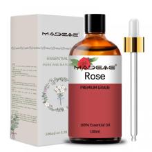 Extrait de fleur de beauté biologique Huile de parfum rose pour soin de la peau