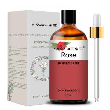 Estratto di fiore di bellezza biologico olio di fragranza rosa per cura della pelle