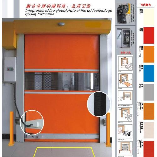 工業用プラスチックPVC高速高速シャッタードア