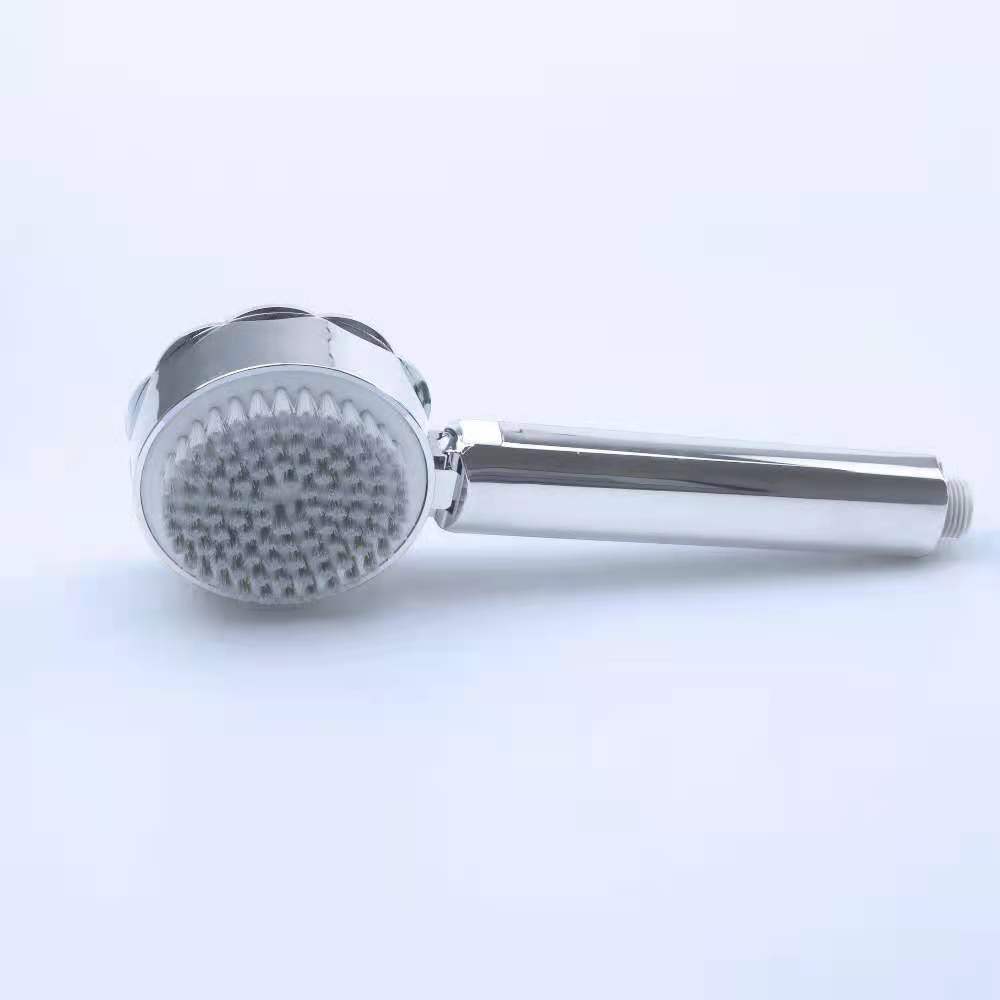 스크러빙 기능으로 가압 된 핸드 헬드 샤워 노즐