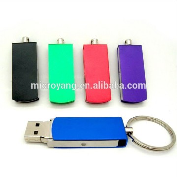 Custom design metal usb flash drives,metal USB flash drives with keychain