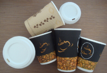 8oz/12oz Insulated Ripple Paper Cup