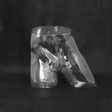 transparent male hip torso mannequin / model