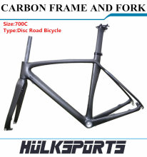 High Quality Cheap 700C DISC Carbon Road Bicycle Frame Carbon Road Bike Carbon Frame Road Bike Carbon Frame China