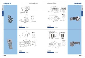 Rotating Tongue LockIron Box Lock OfficeLock