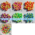 6 mm en 8 mm acryl kunststof spacer kralen tweekleurige regenboog kralen