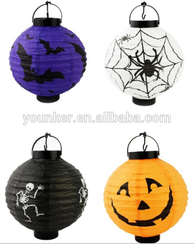 Battery - operated hot sale paper halloween paper lantern