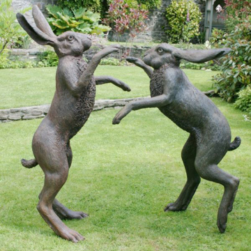 2018 high quality bronze outdoor playground animal sculpture