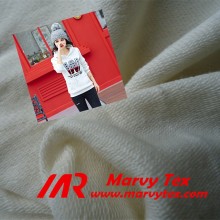 new style apparel 100% polyester french terry fleece fabric