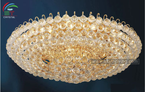 zhongshan crystal ceiling light modern