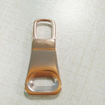 Brass Zipper Parts Rose Gold Zipper Pulls