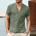 Support Custom Men's Linen Shirts